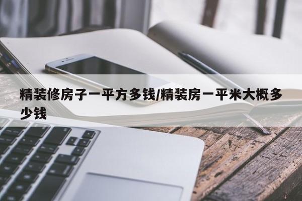 精装修房子一平方多钱/精装房一平米大概多少钱